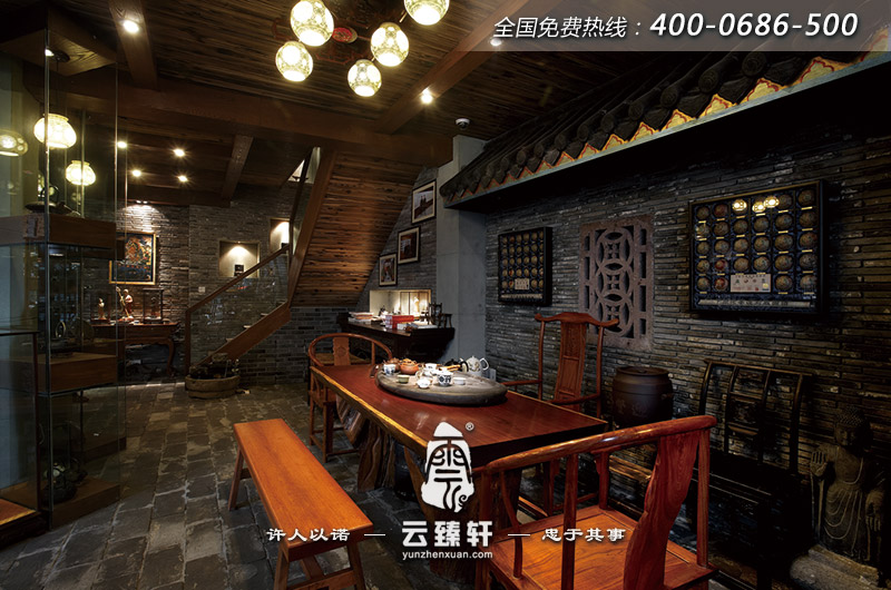茶樓室內(nèi)設計圖片